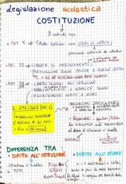 appunti per preparazione alle prove d’accesso TFA/CONCORSO
