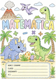 Quaderno di settembre di matematica in classe terza: accoglienza e ripasso.
