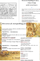 Prof Porridge and Carnival. Storytelling di Carnevale