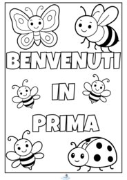 POSTER DA COLORARE: BENVENUTI IN PRIMA