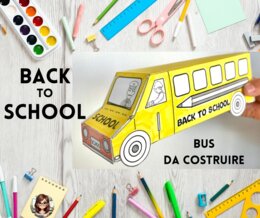 Back to school: bus 3D da costruire