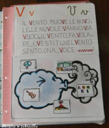 Lettera V di Vento