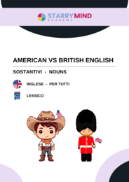 American VS British English - Sostantivi / Inglese