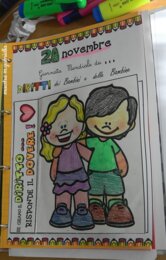 Diritti e Doveri dei bambini :biglietto apri chiudi