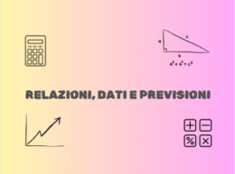 Relazioni, dati e previsioni