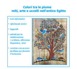 Colori tra le piume miti, arte e uccelli nell'antico Egitto