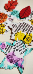Ghirlanda "HAPPY hAUTween" CON TESTO