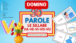SILLABE VA VE VI VO VU - DOMINO