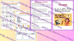Kit Schede riempitempo classe seconda