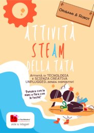 Origami & Robot – Attivitá STEAM unplugged!