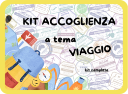Kit accoglienza tema VIAGGIO - kit completo