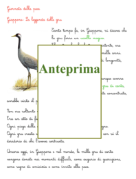 Le gru di Sadako; Storia attività e laboratori creativi per educare alla pace-tutte le classi
