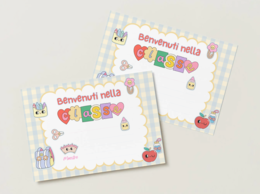 Cartello Benvenuti in Classe | Scuola Infanzia e Primaria