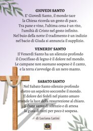 Poesia per Giovedì, Venerdì e Sabato Santo di Luciana Latini