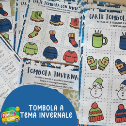 TOMBOLA INVERNALE PER BAMBINI