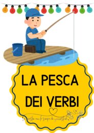 La pesca dei verbi- Modo indicativo