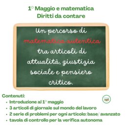 1° Maggio e matematica- diritti da contare