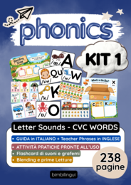 PHONICS KIT 1 - Letter Sounds • CVC Words - Inglese Scuola  Primaria