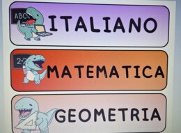 materiale vario inizio 3a primaria tema dinosauri