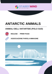 Animali dell'Antartide - Antarctic Animals / Inglese