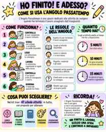 HO FINITO! E ADESSO? – KIT ANGOLO PASSATEMPO | CLASSE QUINTA