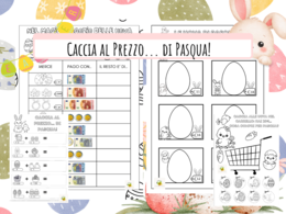 Caccia al Prezzo... di Pasqua! 4 schede didattiche