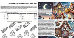 LE OPERAZIONI IN COMPAGNIA DI DARIA LA BEFANA RITARDATARIA- classe prima