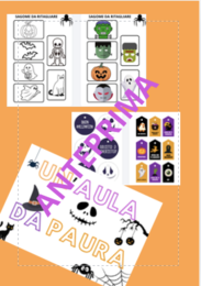 Kit mega Halloween: festoni, maschere, labirinti, disegni da colorare e lavoretti (Infanzia e Primaria)
