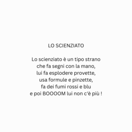 LO SCIENZIATO