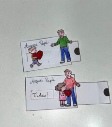 💛 Abbraccio Papà – Biglietto Dinamico Interattivo