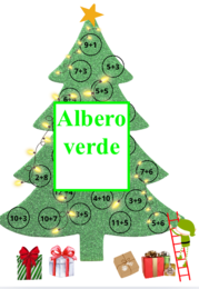 Decoriamo l'albero; un materiale interattivo per una matematica divertente-classi I e II
