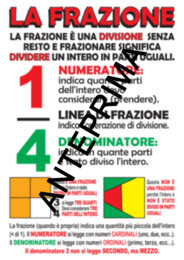 TUTTO SULLE FRAZIONI