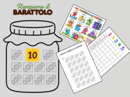 RIEMPIAMO IL BARATTOLO! Attività di matematica – Classe prima primaria