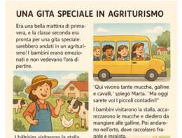Una gita speciale in agriturmo, comprensione + domande