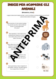 PERCORSO SUGLI ANIMALI