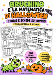 Matematica da Brivido 🎃 | Bruchino il Numerino – Halloween Classe 1ª e 2ª