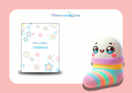 kit creativo di FEBBRAIO con canzone e CONTENUTI PLUS CARNEVALE