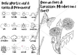 PRIMAVERA - Libretto per caccia di primavera