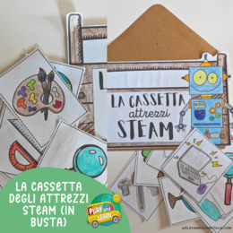 CASSETTA DEGLI ATTREZZI STEAM IN BUSTA