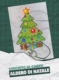 Circuito di carta - Albero di Natale