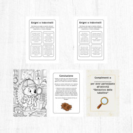 Gioco didattico "Il detective delle tabelline"
