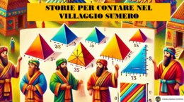 STORIE PER CONTARE TRIANGOLARI NEL VILLAGGIO SUMERO