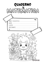 COPERTINE QUADERNI bambini stile Chibi