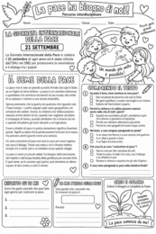 Giornata internazionale della Pace percorso interdisciplinare