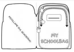 Scheda di lavoro - School objects classe 1