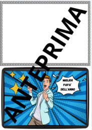 Papà Pop/ Biglietti auguri in stile pop art