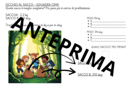 MISSIONE PESO – STAZIONI MATEMATICHE- MISURE DI MASSA