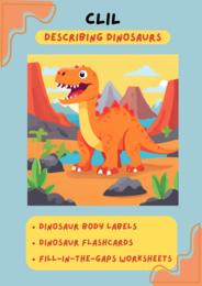 CLIL: describing dinosaurs