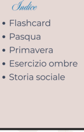 FLASHCARD E STORIA SOCIALE PASQUA/PRIMAVERA