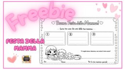 🌸TOVAGLIETTA FESTA DELLA MAMMA 💖- FREEBIE -